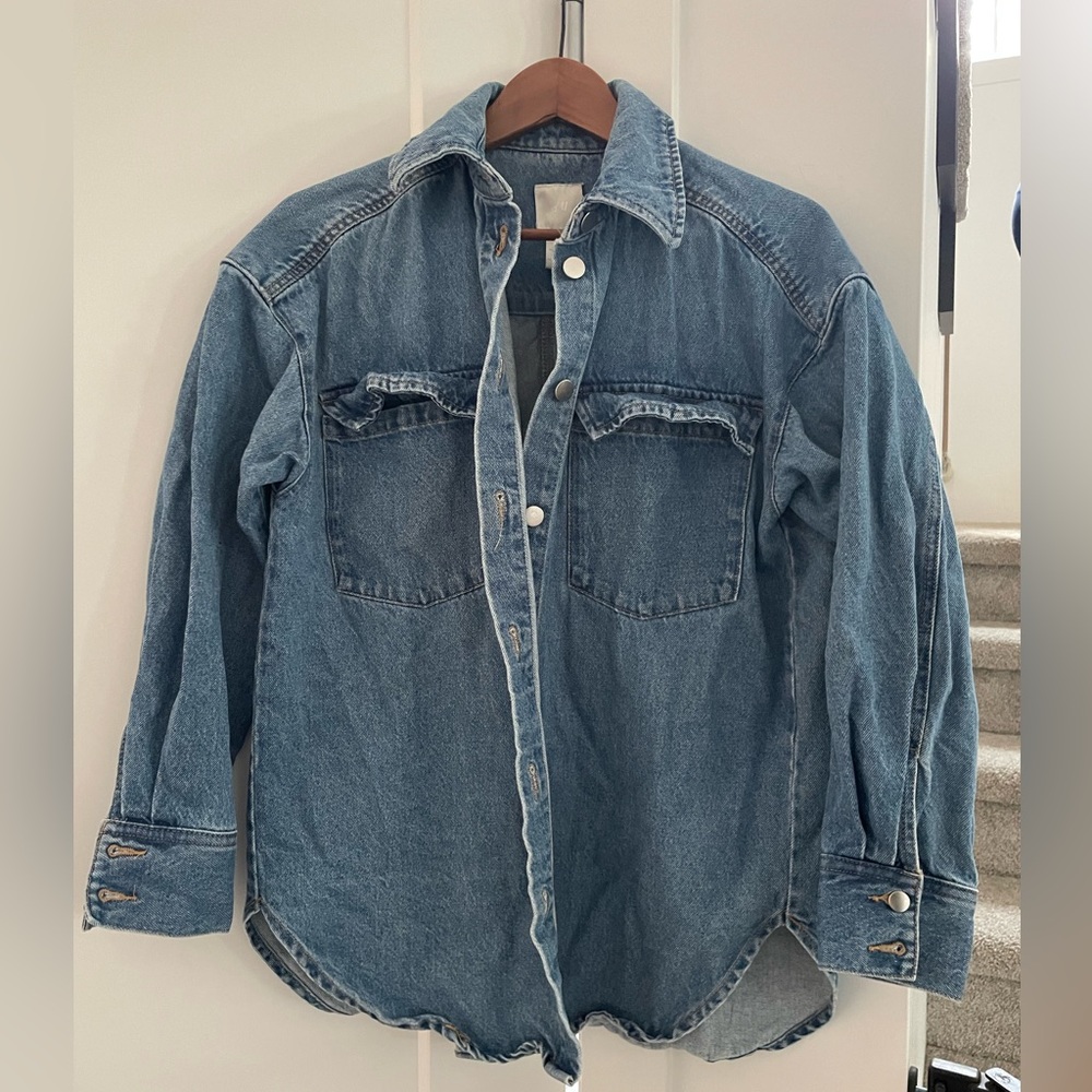 Denim Shacket